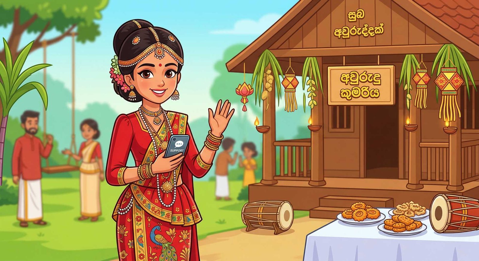 Aurudu Kumariya Banner
